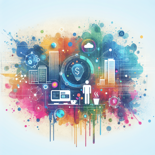 Depict the collaboration between startups and FinTech Solutions Development in navigating the AI revolution.