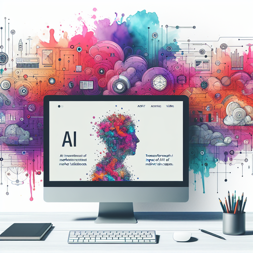 Showcase the transformative impact of AI on market landscapes.