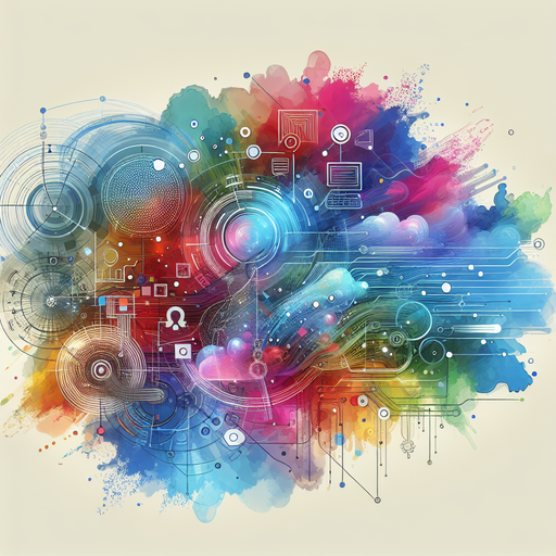 Visualize the seamless integration of AI and SaaS startups with futuristic technology imagery.