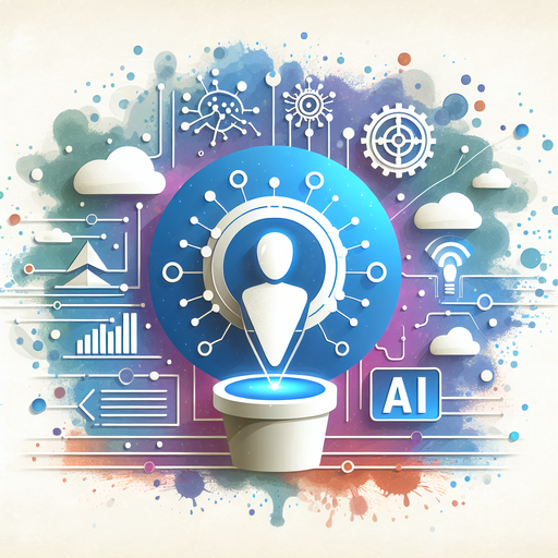 Depict the seamless integration of business strategy and technology in a SaaS startup through AI-driven approaches.