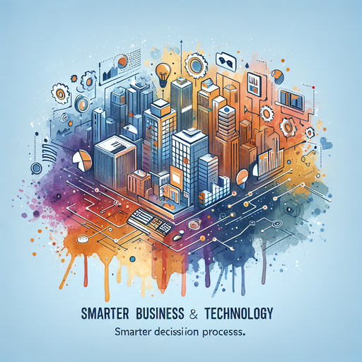 Innovative use of AI technology merging business and technology for smarter decisions