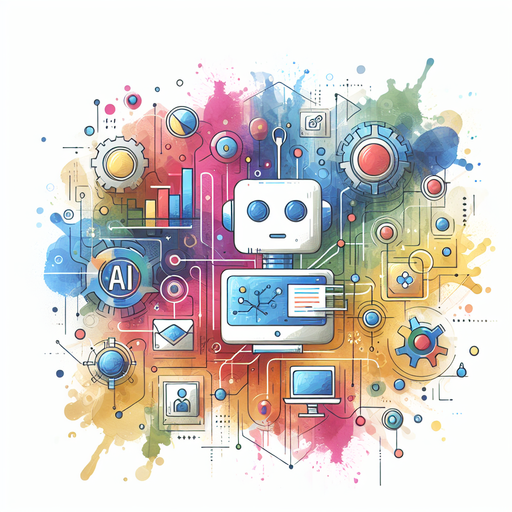 Illustrate the automation process in a SaaS startup using AI technologies.