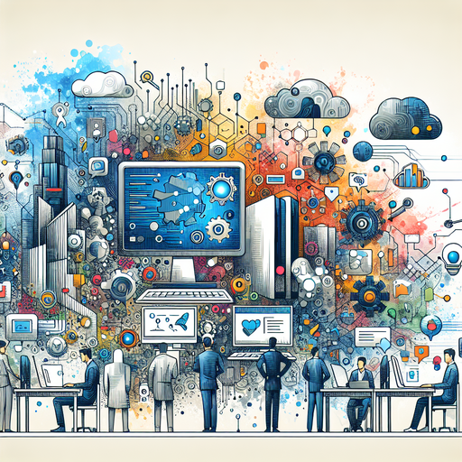 A collage of SaaS companies using AI technology to analyze data