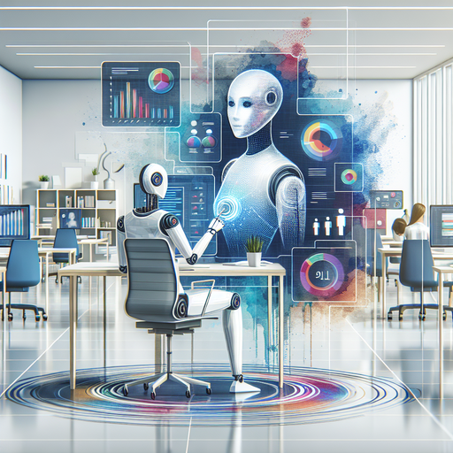 An AI-powered virtual assistant helping a SaaS startup streamline its customer support processes.